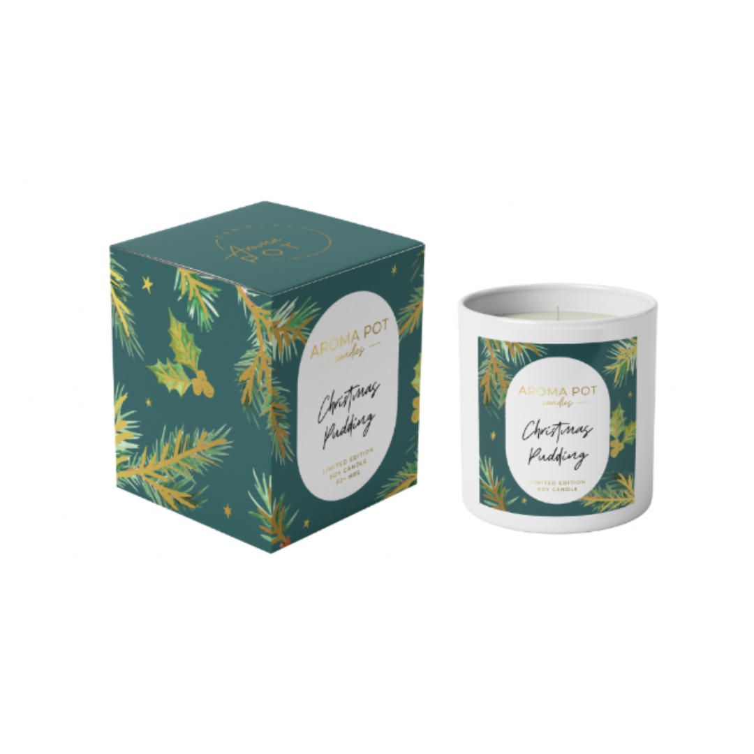 wsp TESTER Christmas candle | Christmas Pudding | 50+hrs