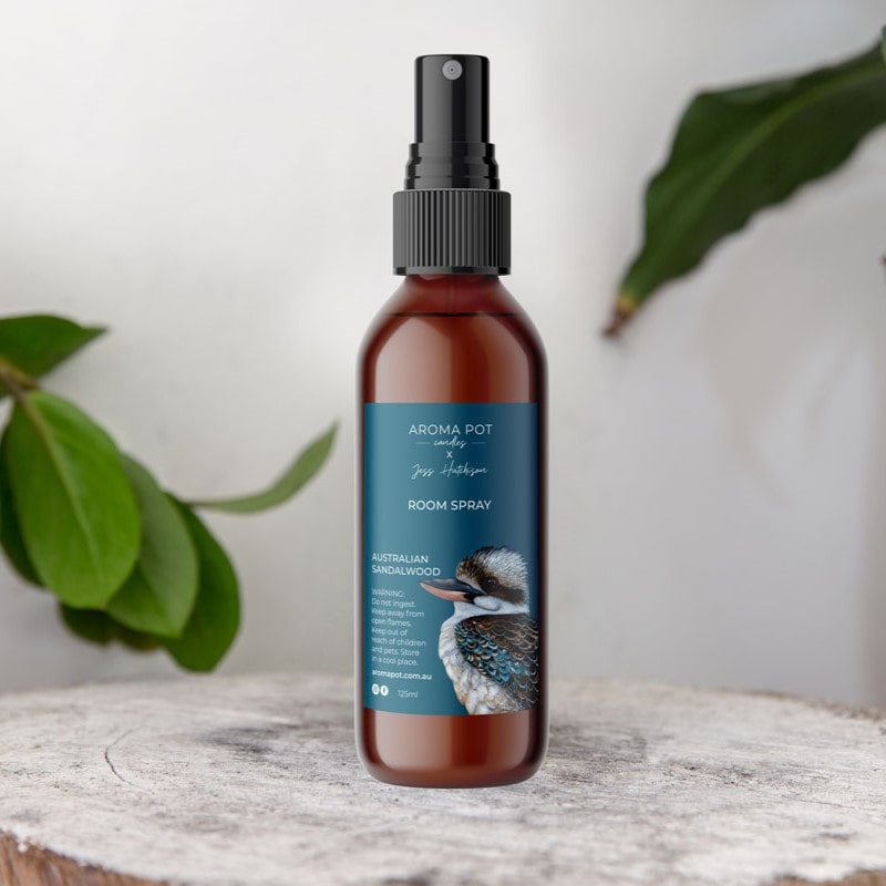 Australian artist room spray | Australian Sandalwood | Kookaburra | 125ml