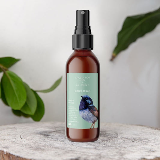 Australian artist room spray | Lemon myrtle | fairy-wren | 125ml