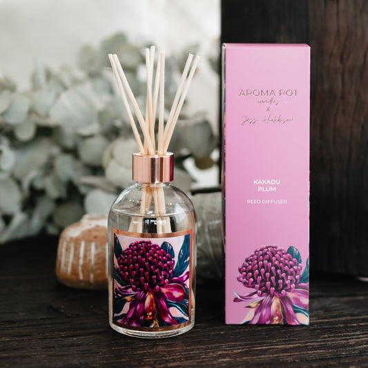 Australian artist reed diffuser | Kakadu plum | Waratah | 200ml