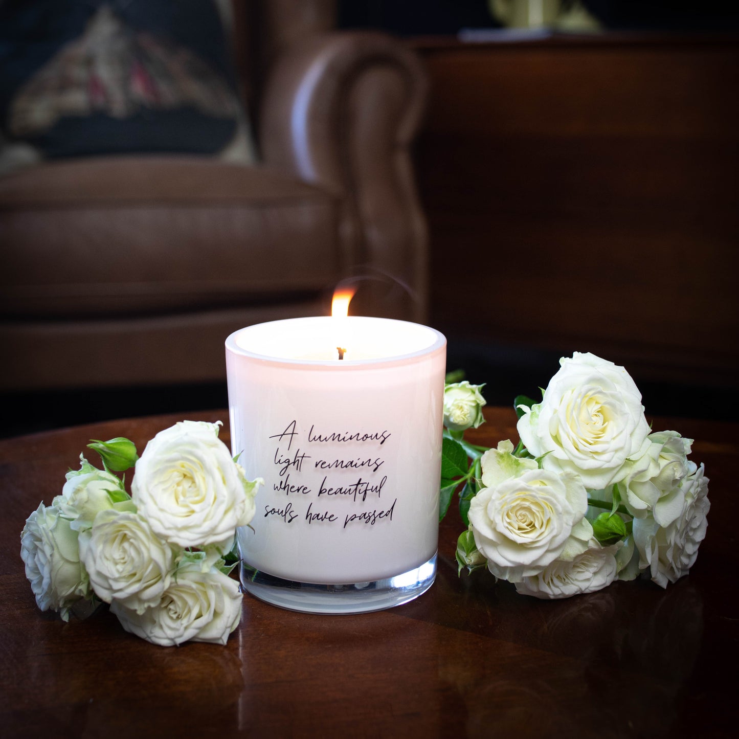 sympathy memorial scented soy candle | select your scent | 50+hrs