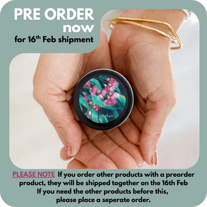 Australian artist soy candle mini tin | Australian Bush | 15+hrs