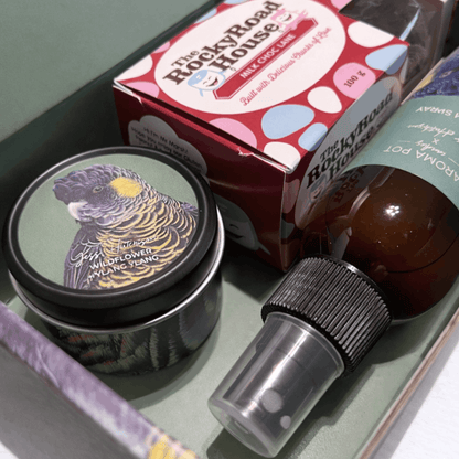 Australian COCKATOO candle gift pack | Wildflower + Ylang Ylang