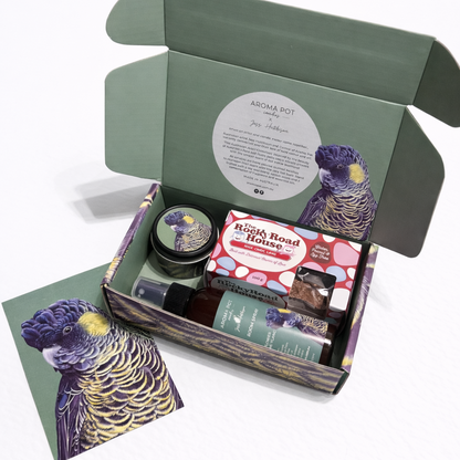 Australian COCKATOO candle gift pack | Wildflower + Ylang Ylang