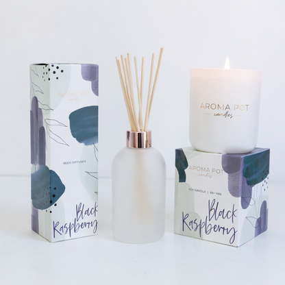 EOFY SALE - Aroma Pot Classic Diffuser | Black Raspberry | 200ml