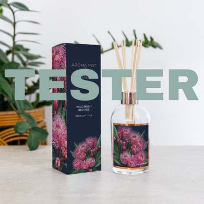 wsp TESTER Australian artist reed diffuser | Wild Bush Berries | 200ml