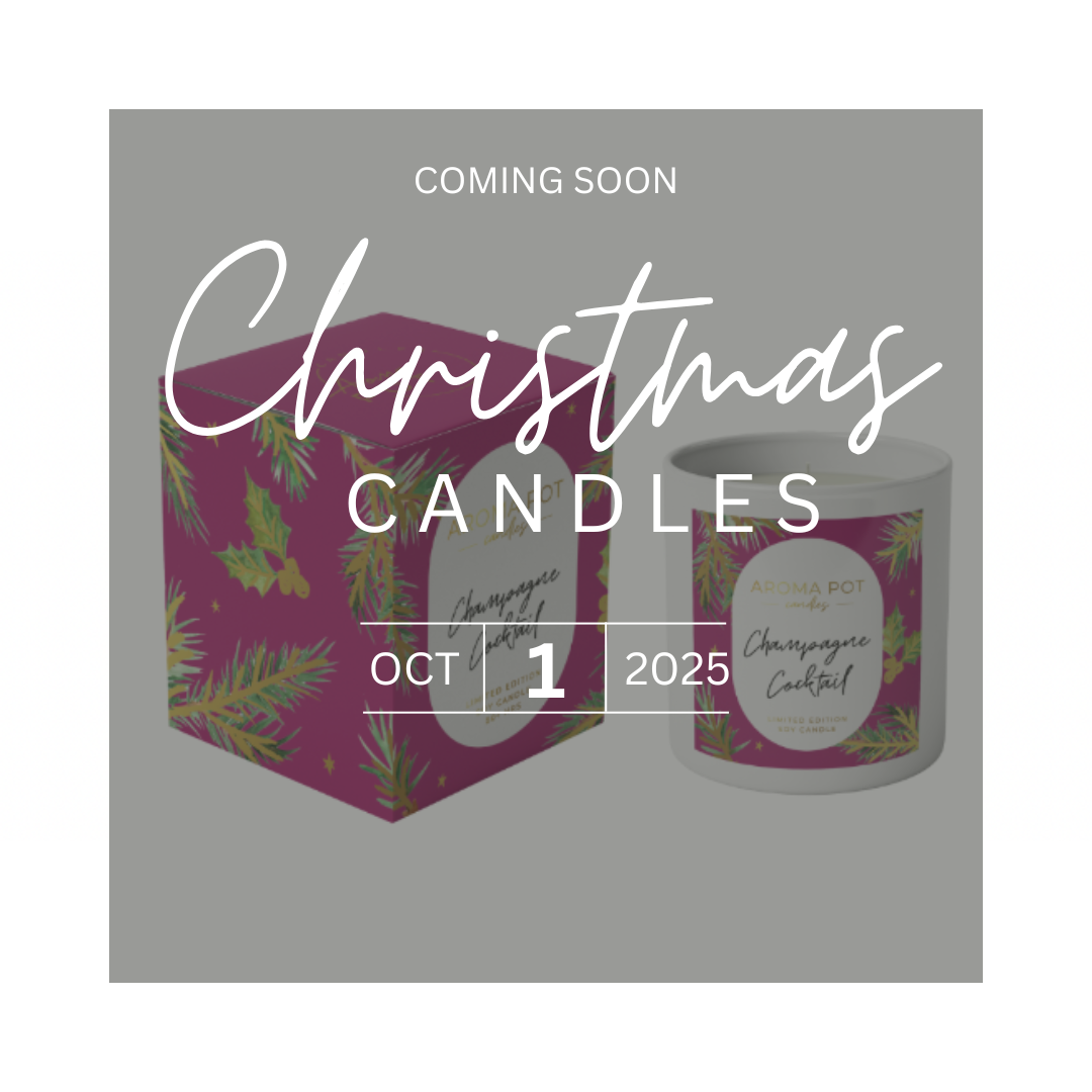 Christmas candle | Champagne Cocktail | 50+hrs