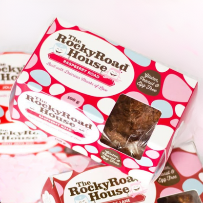 Rocky Road House | Milk Chocolate Raspberry Rocky Road