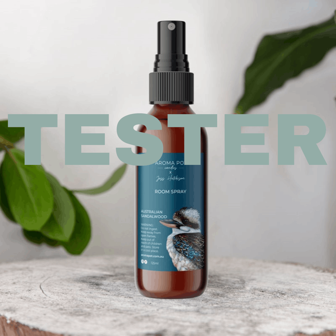 wsp TESTER Australian artist room spray | Australian Sandalwood | 125ml