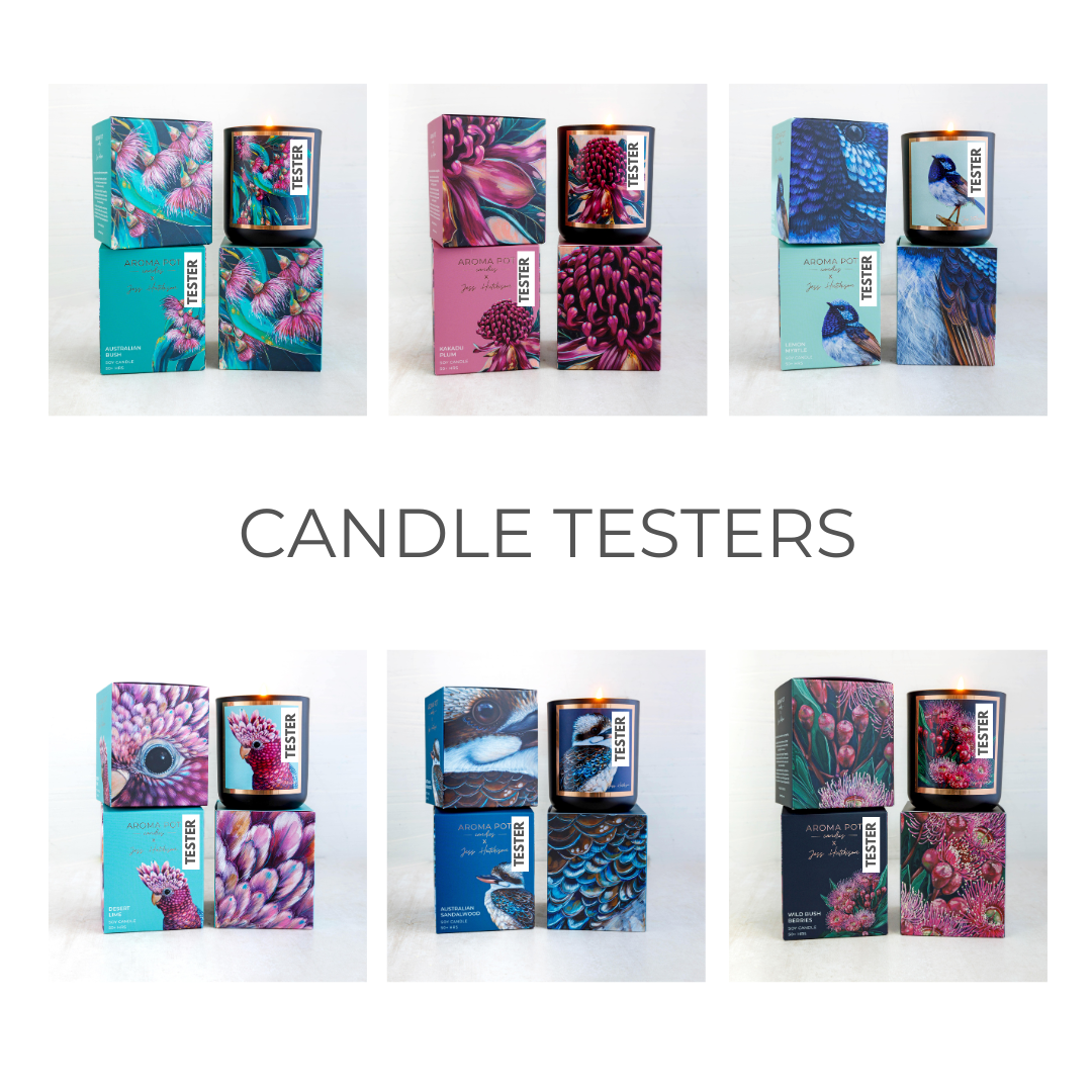 Australian artist soy candle | TESTERS