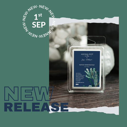 Australian artist soy melt | Native Honeysuckle | Banksia