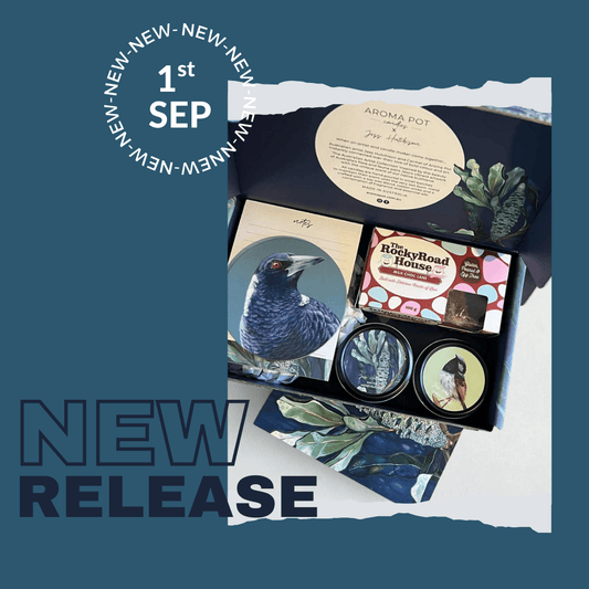 Australian candle gift pack | artist mini tins | 30+hrs burn time