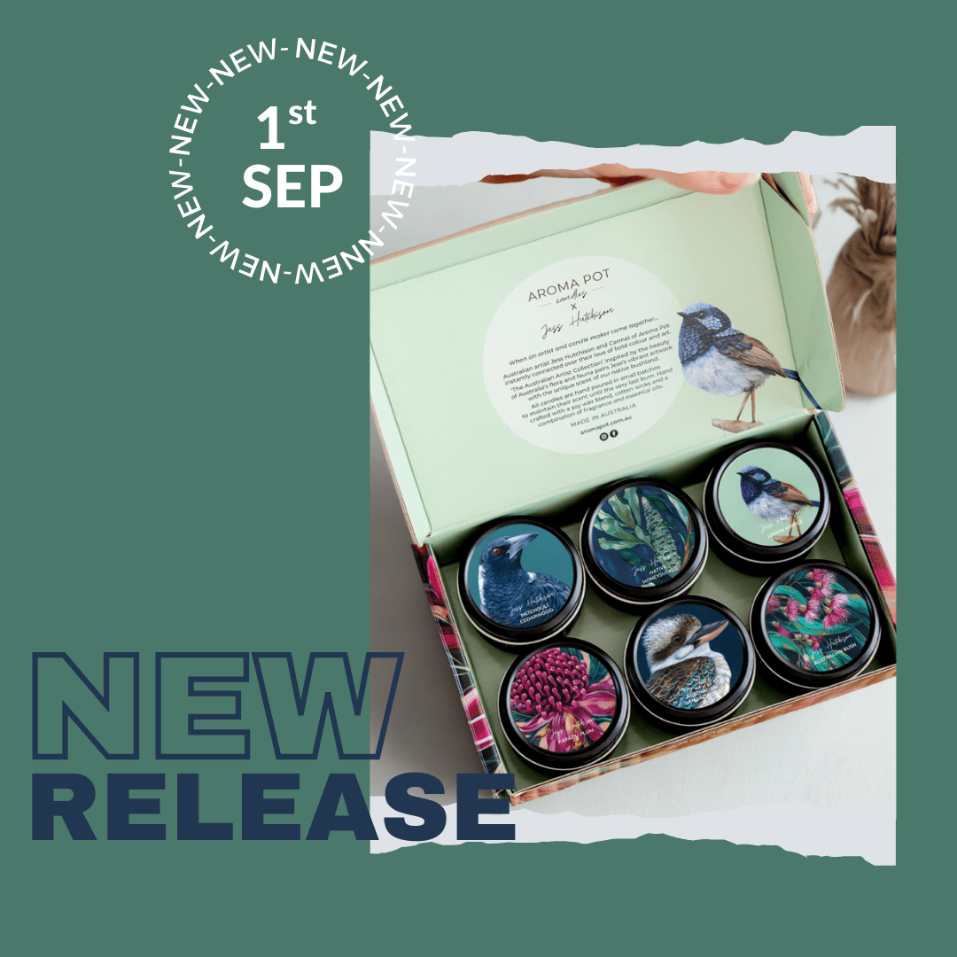 Australian candle sample pack | artist mini tins | 90+hrs