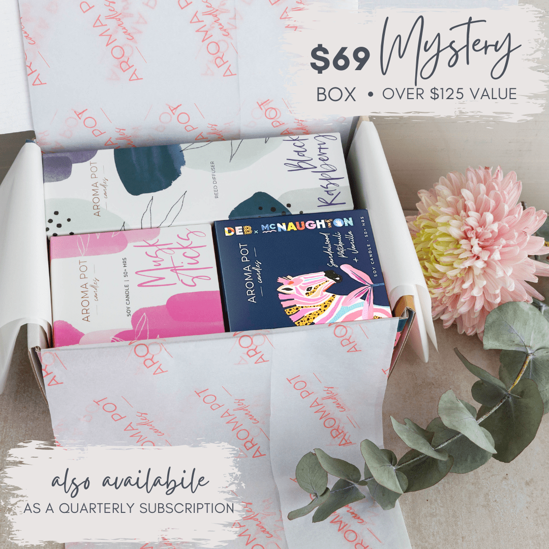 69 Mystery Box over 125 value Aroma Pot Aroma Pot Candles