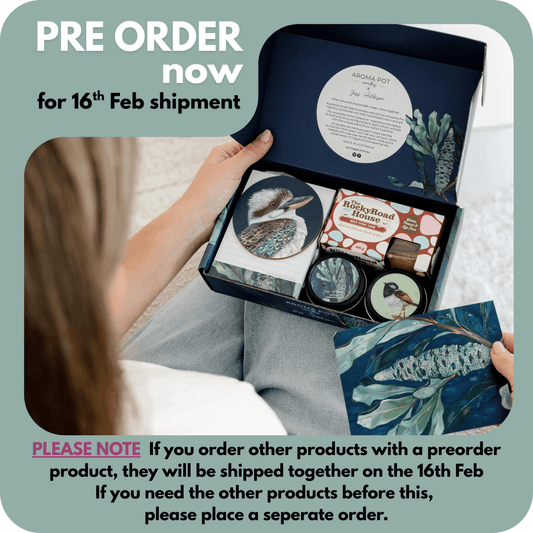 Australian candle gift pack | artist mini tins | 30+hrs burn time