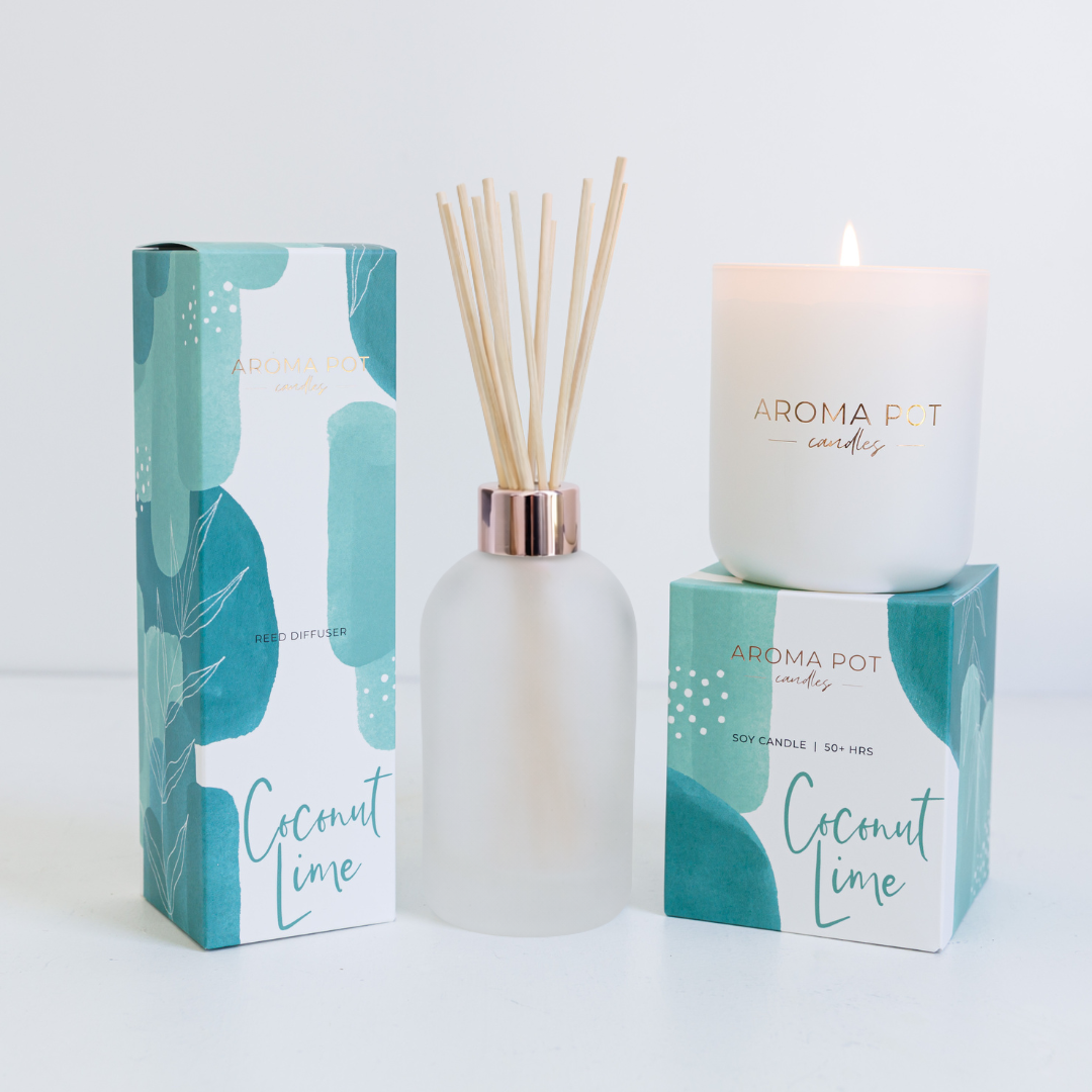 EOFY SALE - Aroma Pot Classic Diffuser | Coconut Lime | 200ml