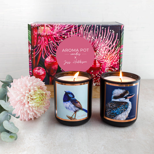 Australian artist bundle - 2 x artist candles of your choice