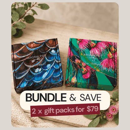 BUNDLE + SAVE - 2 x Australian candle gift packs | Birds + Natives | 120+hrs