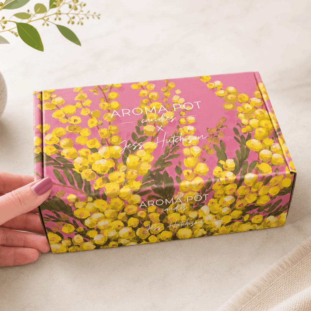 BUNDLE + SAVE - 4 x Australian artist candle + spray gift packs