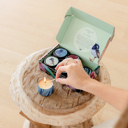 Australian 6 x candle gift pack | 90+ hrs