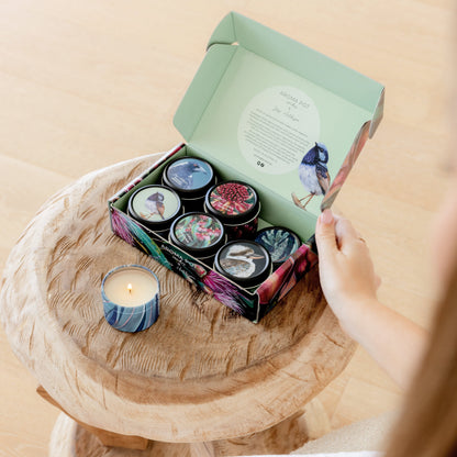 Australian 6 x candle gift pack | 90+ hrs