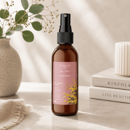 Australian artist room spray | Wattleseed + Honey | 125ml | WATTLE