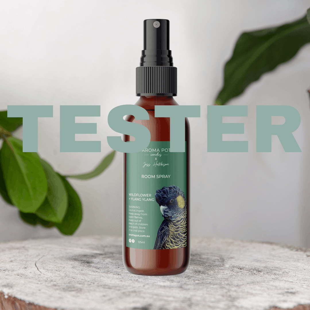 wsp TESTER Australian artist room spray | Wildflower + Ylang Ylang | 125ml