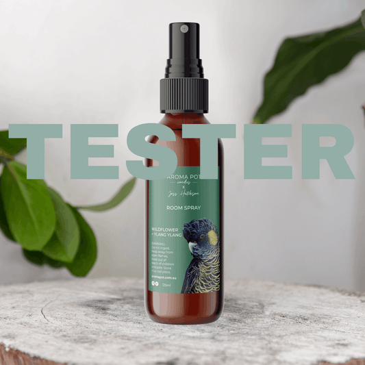 wsp TESTER Australian artist room spray | Wildflower + Ylang Ylang | 125ml