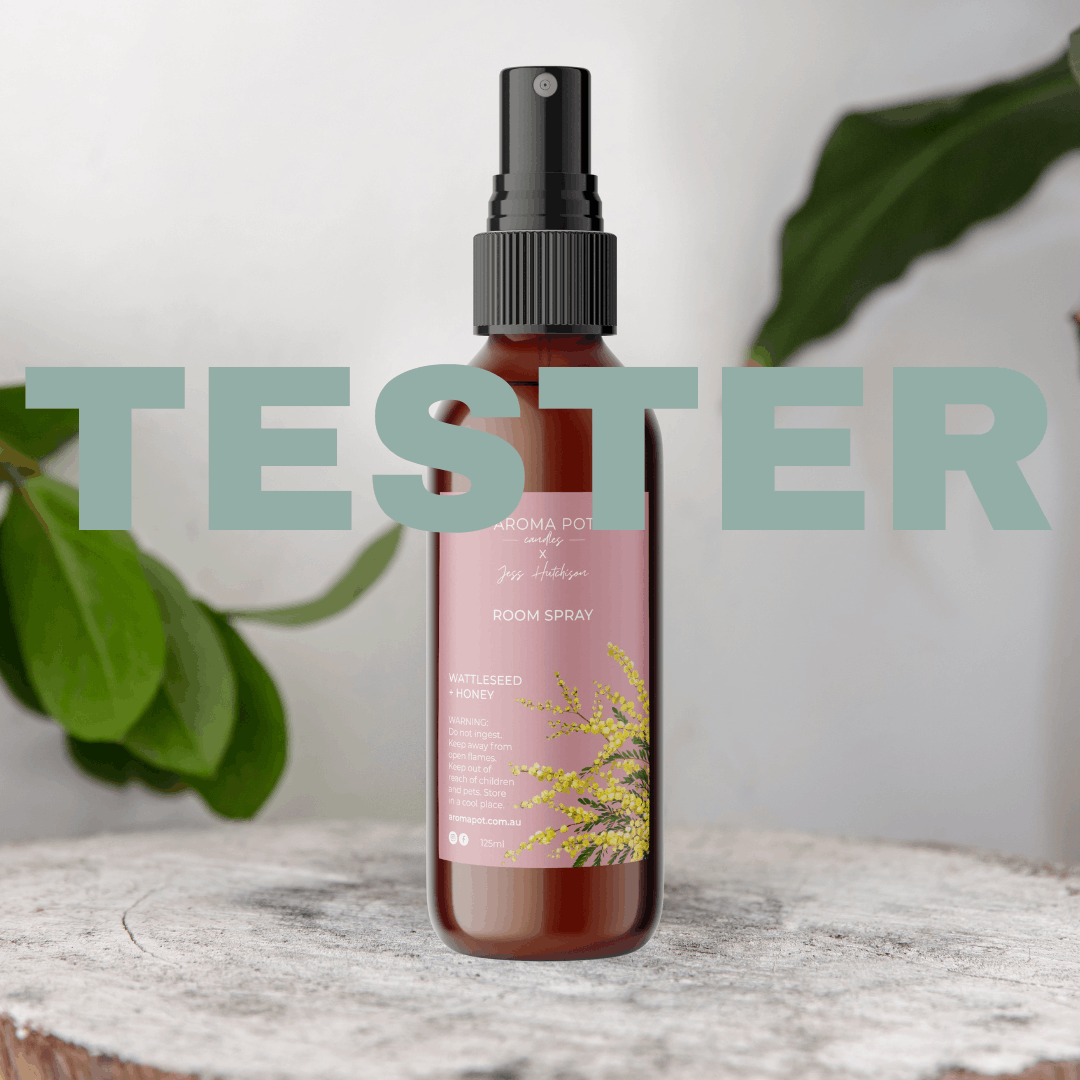 wsp TESTER Australian artist room spray | Wattleseed + Honey | 125ml