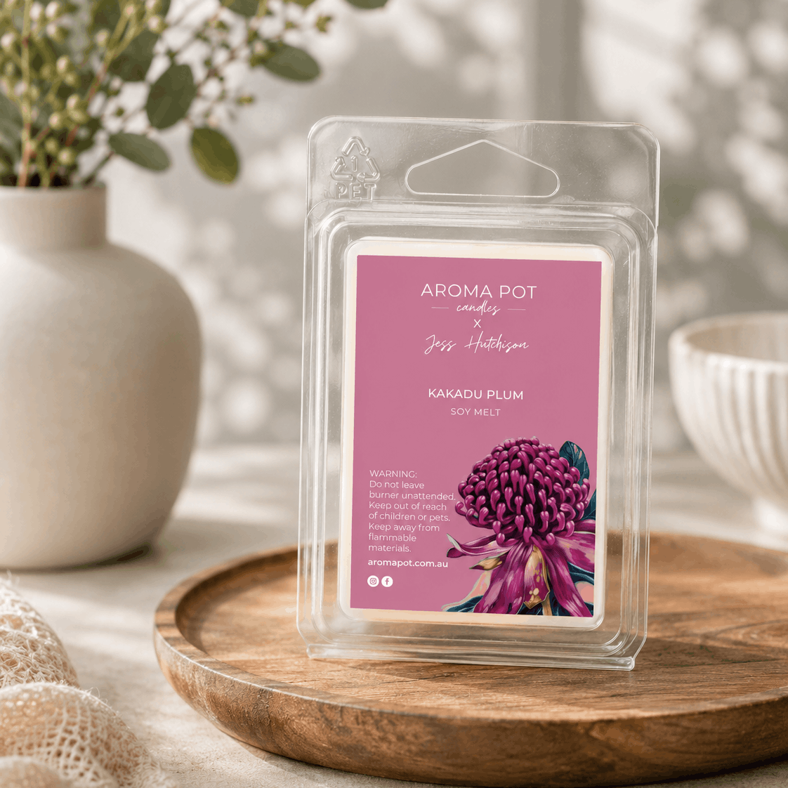 Australian artist soy melt | Kakadu plum