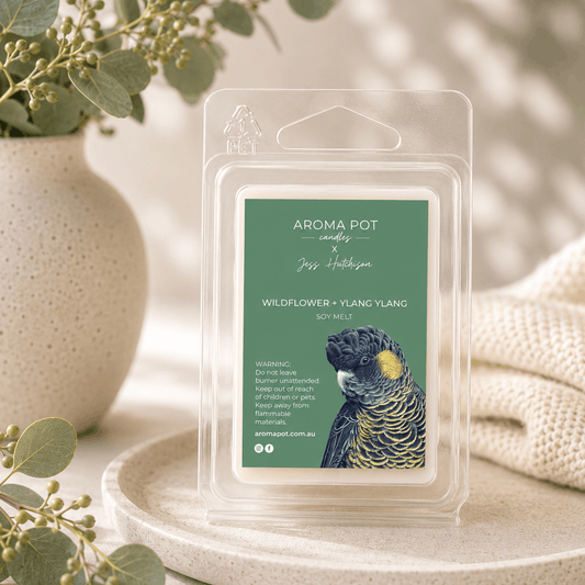 Australian artist soy melt | Wildflower + Ylang Ylang