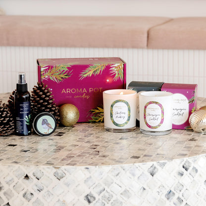 $89 Mystery Christmas candle gift pack | 115+hrs burn time | over $130 value