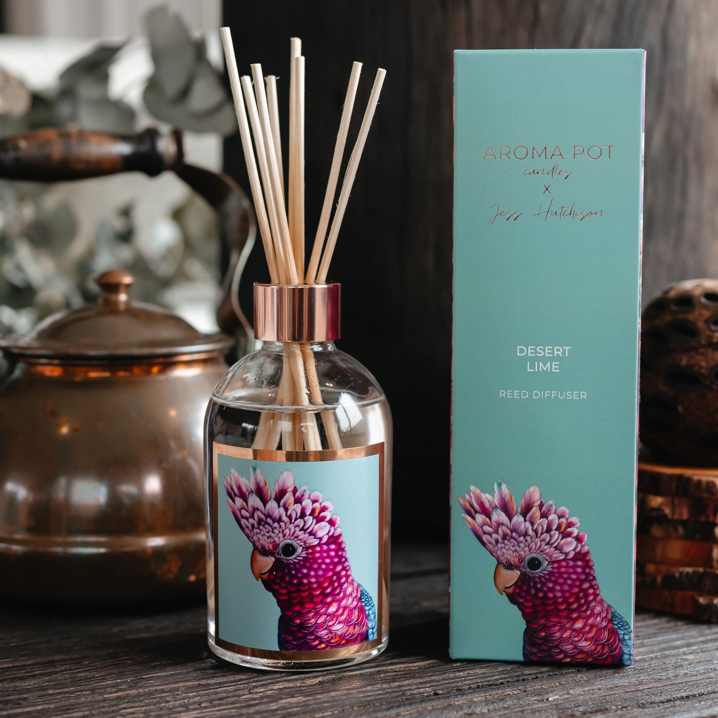 Australian artist reed diffuser | Desert Lime | 200ml