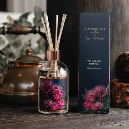 Australian artist reed diffuser | Wild Bush Berries | 200ml