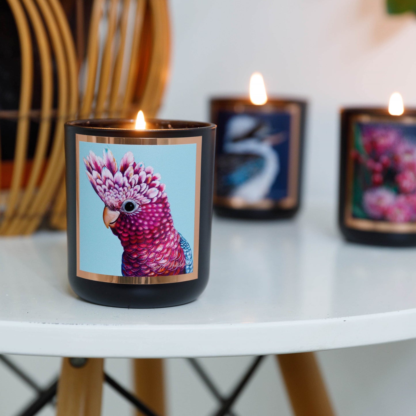 Australian artist soy candle | desert lime | 50+hrs