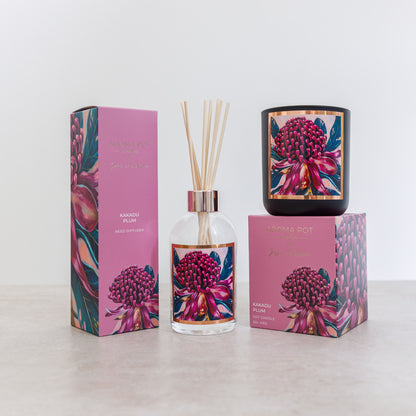 Australian artist reed diffuser | Kakadu plum | 200ml