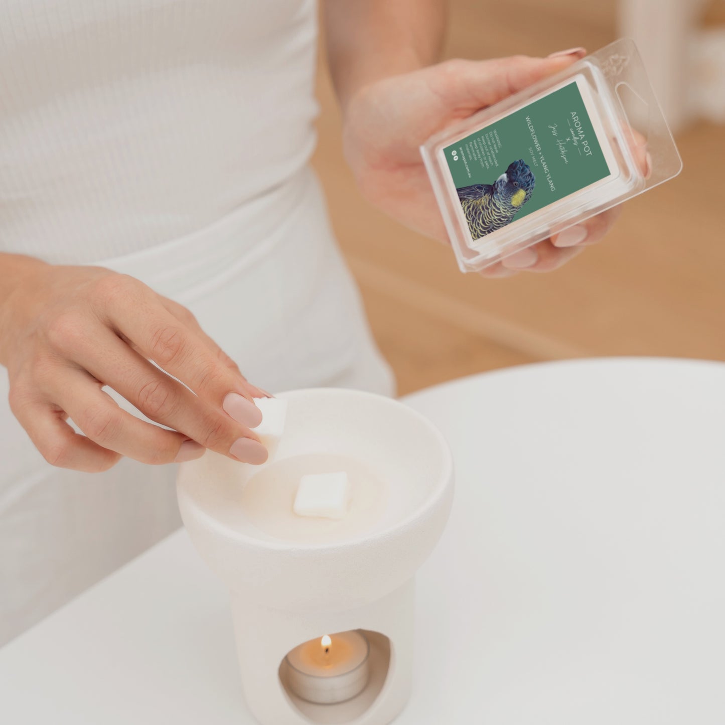 Australian artist soy melt | Wildflower + Ylang Ylang