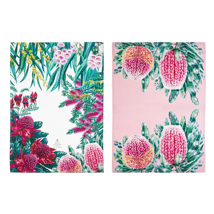 Jess Hutchison 2pk Tea Towels | Banksia
