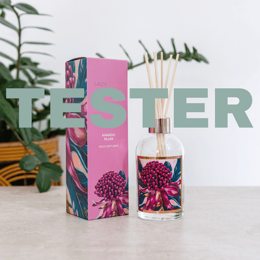 wsp TESTER Australian artist reed diffuser | Kakadu plum | 200ml