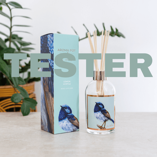 wsp TESTER Australian artist reed diffuser | lemon myrtle | 200ml