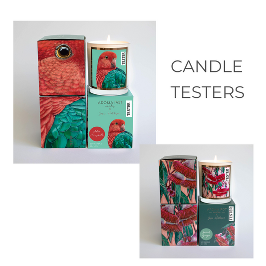 Australian artist Christmas candle | TESTERS