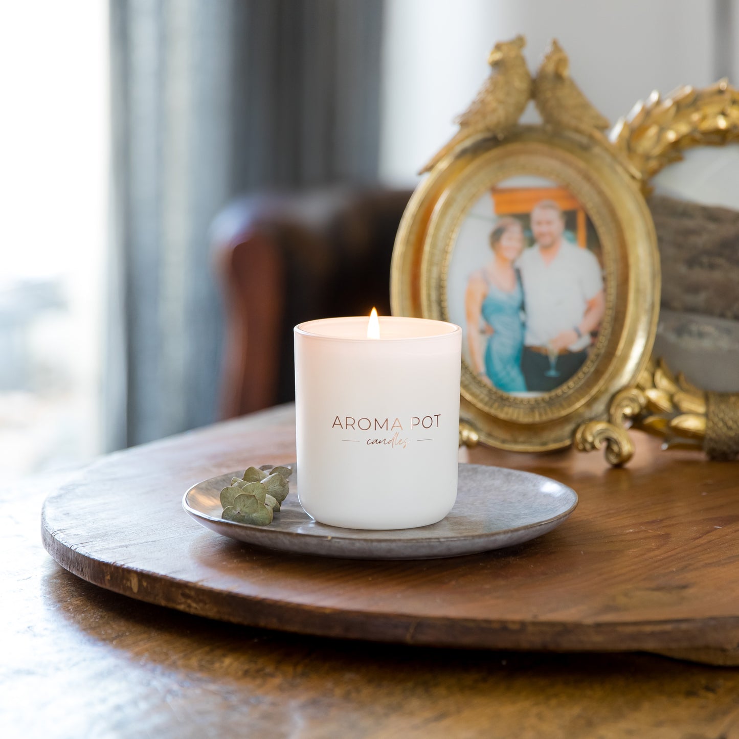 Aroma Pot Classic Candle | Bourbon Vanilla | 50+hrs