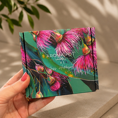 Australian 4 x candle gift set | Natives | 60+hrs