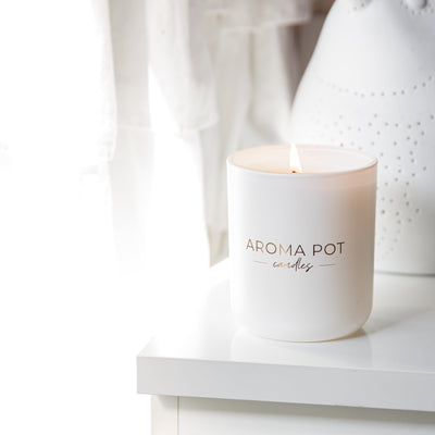 classic scented soy candle | coconut lime | 50+hrs