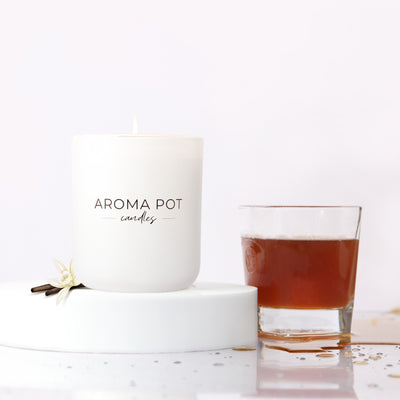 classic scented soy candle | bourbon vanilla | 50+hrs